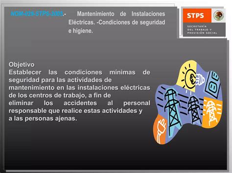 Normas Oficiales Mexicanas Nom Stps Ppt