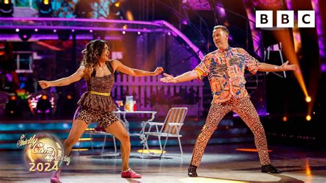 Paul Merson And Karen Hauer Salsa To Fireball By Pitbull And John Ryan