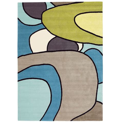 Tapis En Laine Motifs Multicolore Estella Comic Par Brink Campman