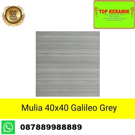 Jual Keramik Lantai Mulia X Galileo Grey Kw Shopee Indonesia