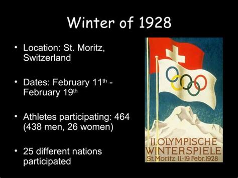 The Olympics of the 1920's