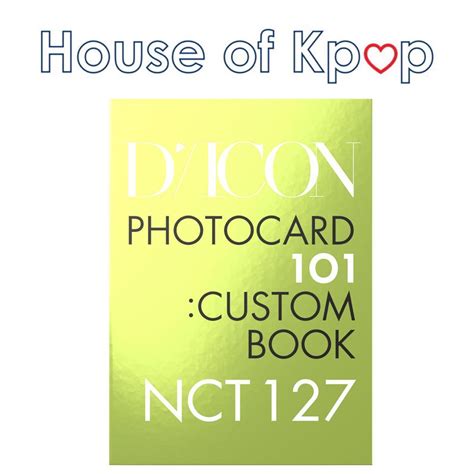 Dicon Nct Photocard Custom Book City Of Angel Nct Since