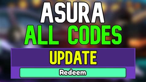 New Asura Codes Roblox Asura Codes December 2023 YouTube