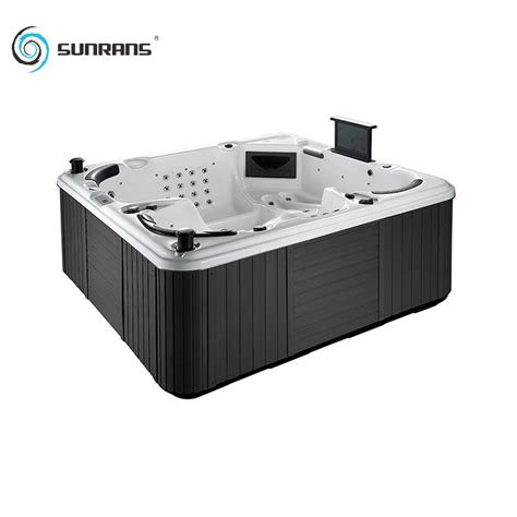 5 Persons Outdoor Spa Balboa Acrylic Hot Tub Swim Spa With Tv Sr816 Hydromassage Bathtub And