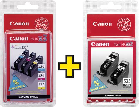 Canon Tintenpatrone Pgi Cli Original Kombi Pack Schwarz Cyan