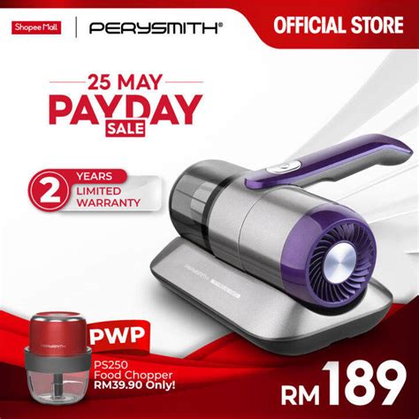 Perysmith Cordless Dust Mite Vacuum Cleaner Xtreme Series V Lazada