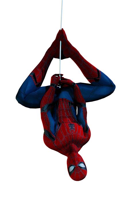 Spider Man Hanging Upside Down Png