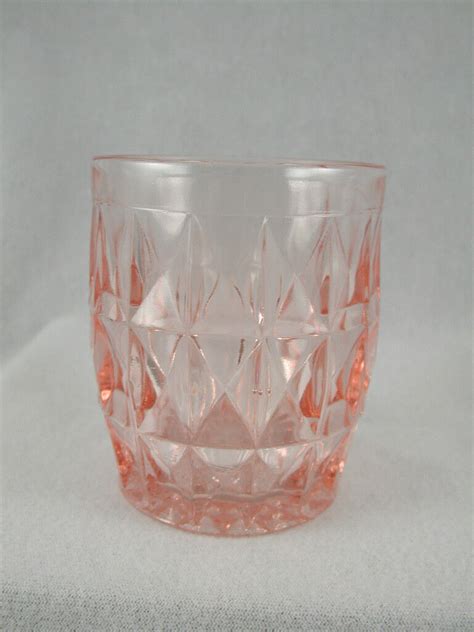 Jeannette WINDSOR Pink 5 Oz Juice TUMBLER EBay