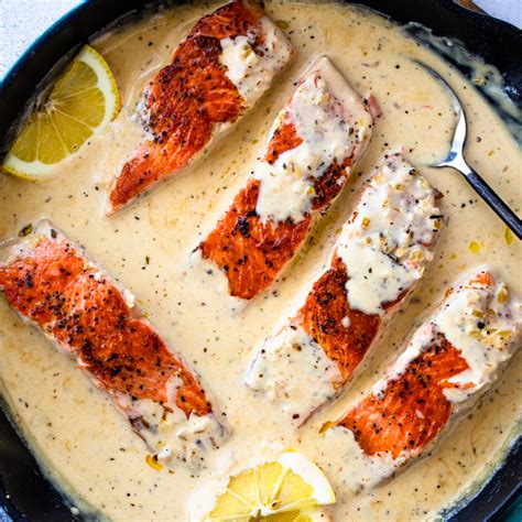 Creamy Garlic Parmesan Salmon Gimme Delicious