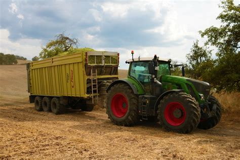 Fendt 939 Vario Mit Fliegl Gigant ASW288 Im August 2022 Beim Mais