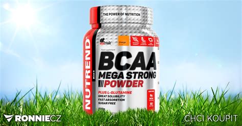 BCAA Mega Strong Powder Nutrend Ronnie Cz