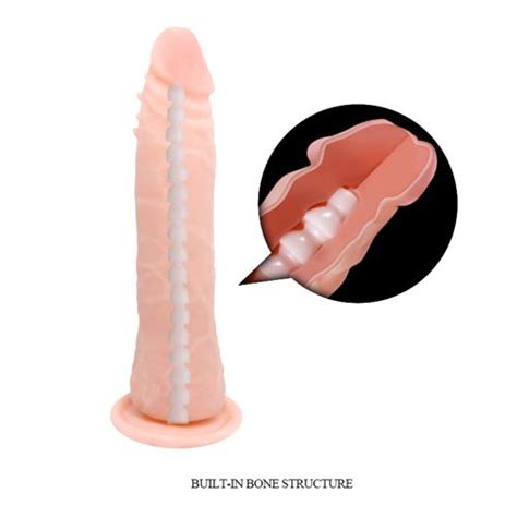 Fallo Realistico Dildo Vertebrato Con Ventosa X Mm Fallotuo