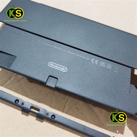 Nintendo Switch Oled Backplate Back Shell Strips Replacement Official Kasynparts