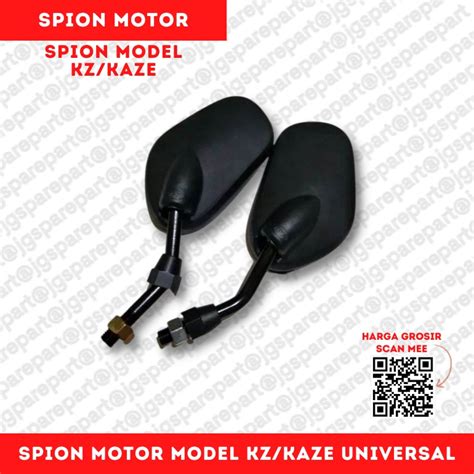 Jual SPION MOTOR STANDAR MODEL KAZE UNTUK HONDA YAMAHA SUZUKI Shopee