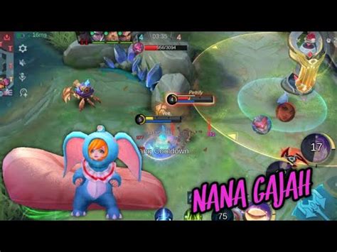 Skin Nana Gajah Nambah Damage Nana Petrify Eps Mobile