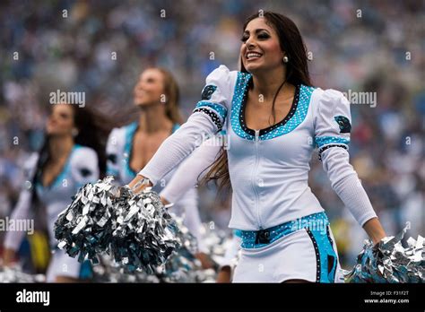 Carolina Panthers cheerleaders during the NFL football game between ...