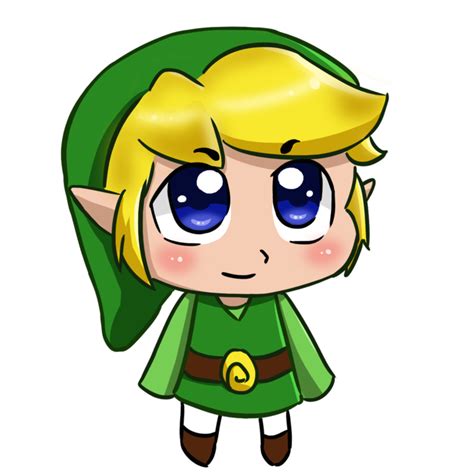 Toon Link Chibi By Nickyparsonavenger Chibi Link Chibi Cartoon