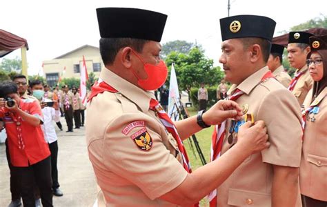 Hut Gerakan Pramuka Ke Kwarnas Dan Kwarda Banten Berikan