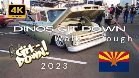 Arizona Biggest Chevy Truck Show Dinos Git Down 2023 Youtube