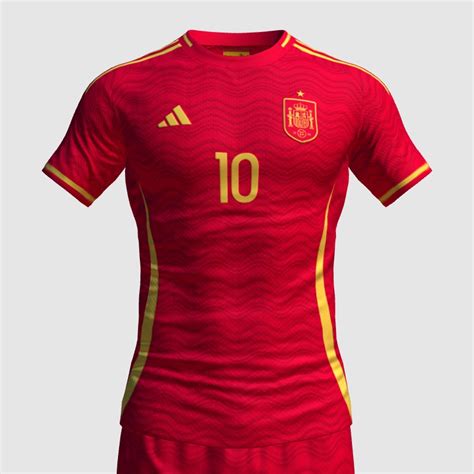 Spain X Adidas Teamgeist Euro 24 Home FIFA 23 Kit Creator Showcase