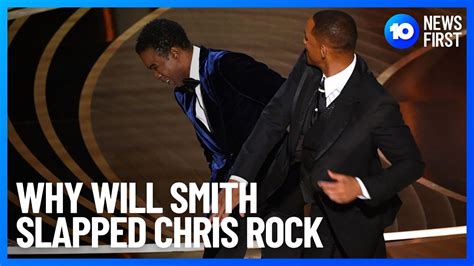 Will Smith Punches Chris Rock At Oscars 10 News First Youtube