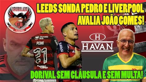 Leeds Sonda Pedro E Liverpool Avalia Jo O Gomes Dorival Sem Cl Usula E