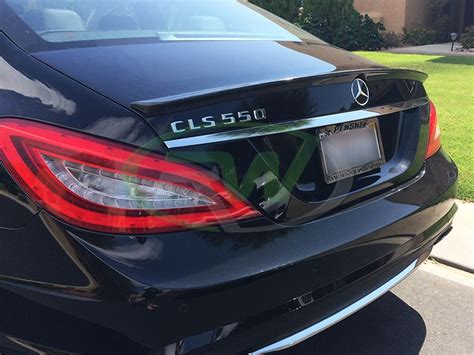 Mercedes W218 CLS AMG Style Carbon Fiber Trunk Spoiler CLS550 CLS63