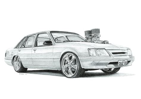 Holden VK Commodore DUZ10S Street Machine A3 Print Off Etsy