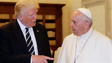 Donald Trump Habló Con El Papa Francisco Sobre Cómo Aliviar El Sufrimiento Y Favorecer Una