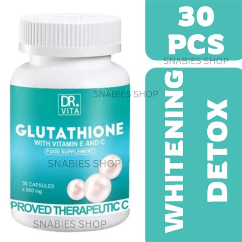 Dr Vita Glutathione With Vitamin E And C Shopee Philippines