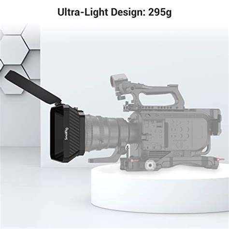 SMALLRIG Lightweight Matte Box for Mirrorless DSLR Cameras Compatible with 67mm/ 72mm/77mm/82mm ...