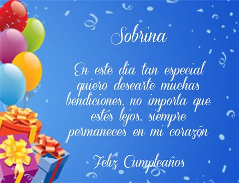 Frases De Cumpleaños Para Una Sobrina Con Imágenes Bonitas