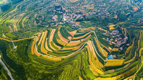 【平凉文旅】平凉市庄浪县梯田化第一村：赵墩乡大庄村 澎湃号·政务 澎湃新闻 The Paper