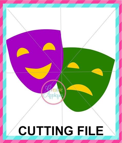 SVG Mardi Gras Masks SVG Cutting File Mardi Gras Cut File | Etsy