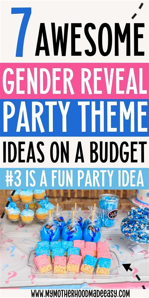 The Perfect Gender Reveal Party Ideas Youll Wanna Use Ultimate Guide