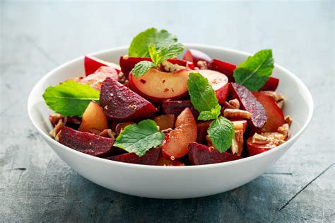 Ensalada De Betabel Con Duraznos Y Nueces Cook For Your Life