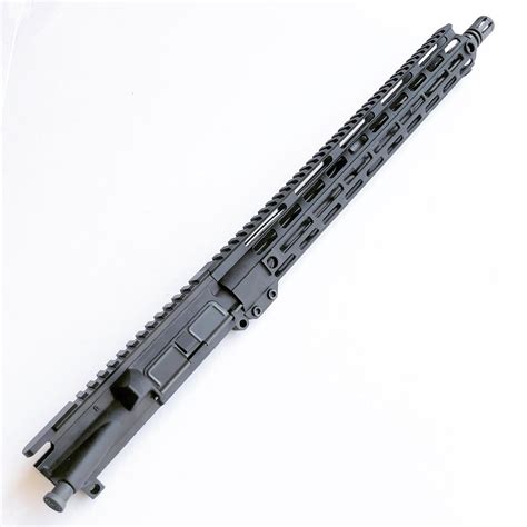 Ar 15 Upper Receiver 300 Blackout 16” Parkerized Heavy Barrel 1 8 Twist Pistol Gas System