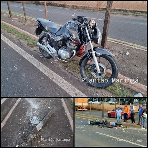 Motociclista Sofre Ferimentos Graves Ap S Bater E Derrubar Alambrado Em