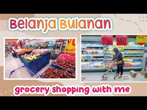 Belanja Bulanan Agustus Kegiatan Irt Sehari Hari Dailyvlog