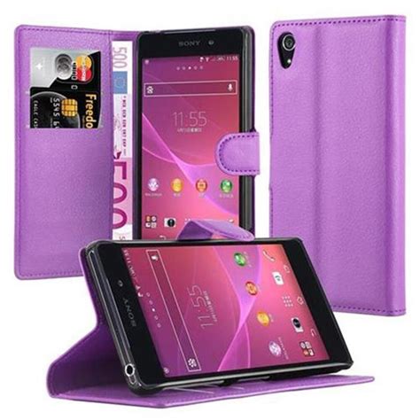 Sony Xperia Z2 lommebokdeksel etui lilla Elkjøp Elkjøp