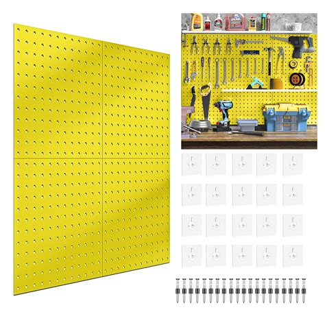 Amazon Demedo Pegboard Peg Board Pegboard Wall Organizer With Self