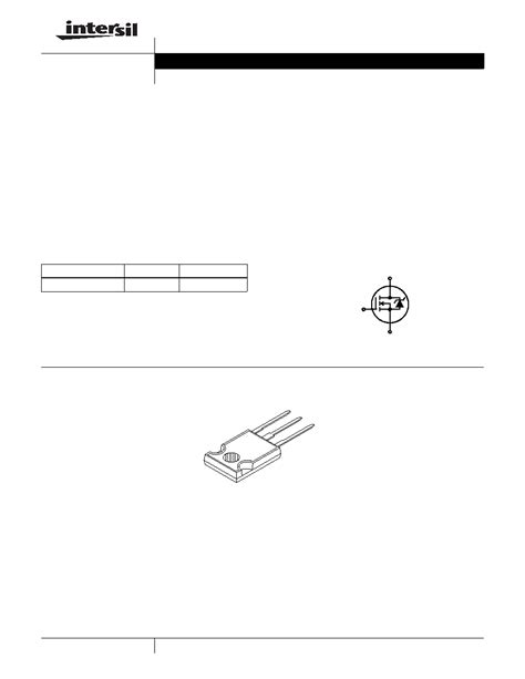 Irfp240 Datasheet17 Pages Intersil 20a 200v 0180 Ohm N Channel