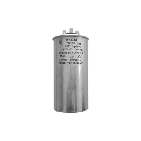 CAPACITOR DE ALUMINIO 60 2 5uF 400VAC P2