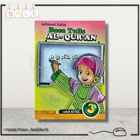 Jual Buku Baca Tulis Al Quran Sd Mi Kelas 3 Penerbit Thursina 100