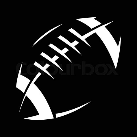 American Football logo vector icon | Stock vector | Colourbox