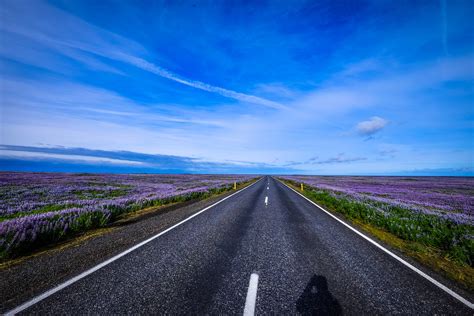 Kostenlose foto Straße Himmel Horizont Natur Autobahn Wolke