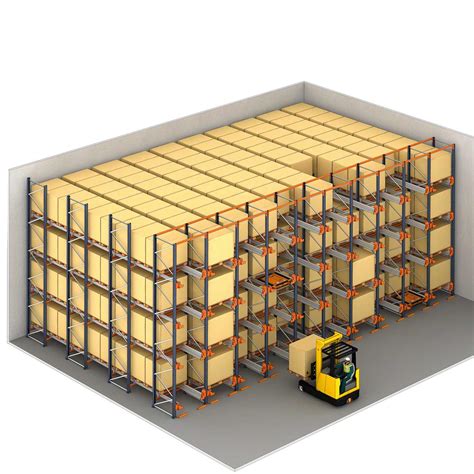 Automated Warehouse Pallet Radio Shuttle Racking System - Buy Jiangsu Union Logistics System ...