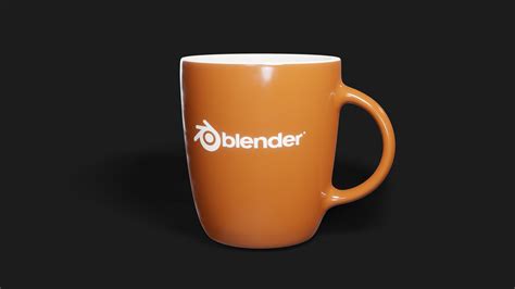 ArtStation - Blender Mug Free 3D Model for Blender | Resources