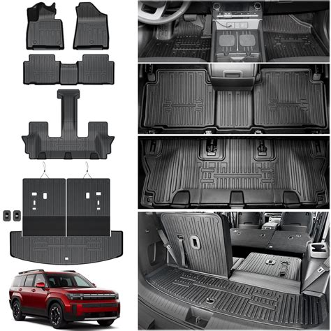 Amazon Houclemic Floor Mats For Hyundai Santa Fe All