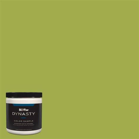 BEHR DYNASTY 8 Oz PPU10 05 Intoxication Satin Enamel Stain Blocking